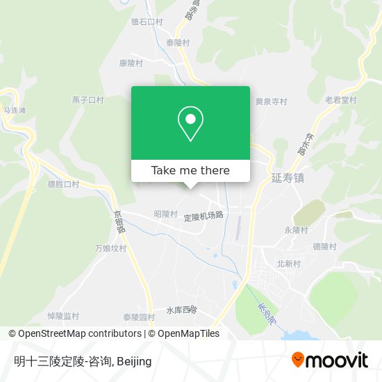 明十三陵定陵-咨询 map