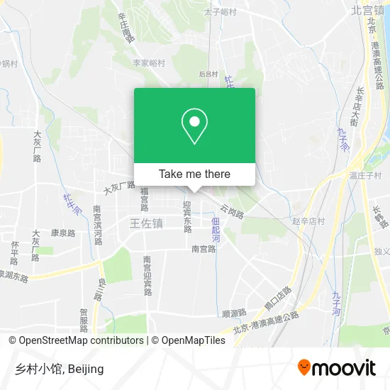 乡村小馆 map