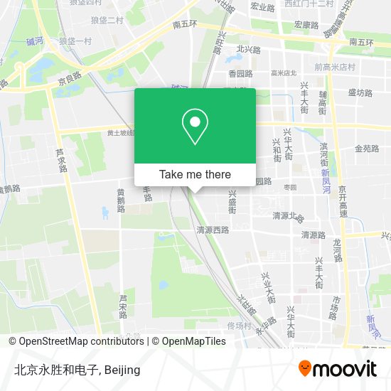 北京永胜和电子 map