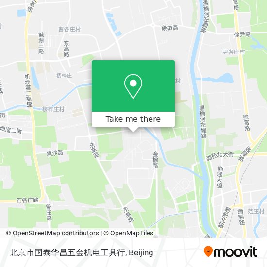 北京市国泰华昌五金机电工具行 map