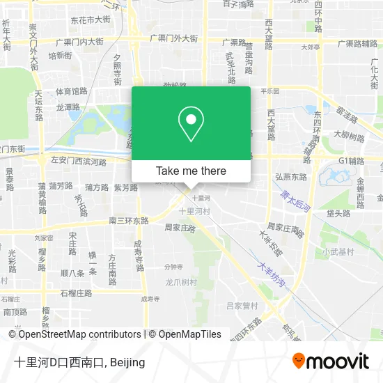 十里河D口西南口 map