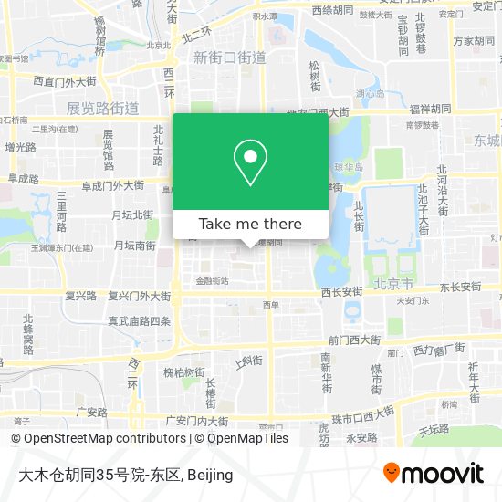 大木仓胡同35号院-东区 map