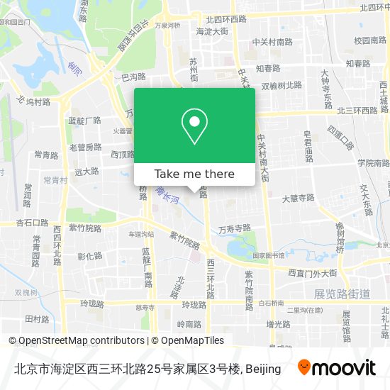 北京市海淀区西三环北路25号家属区3号楼 map