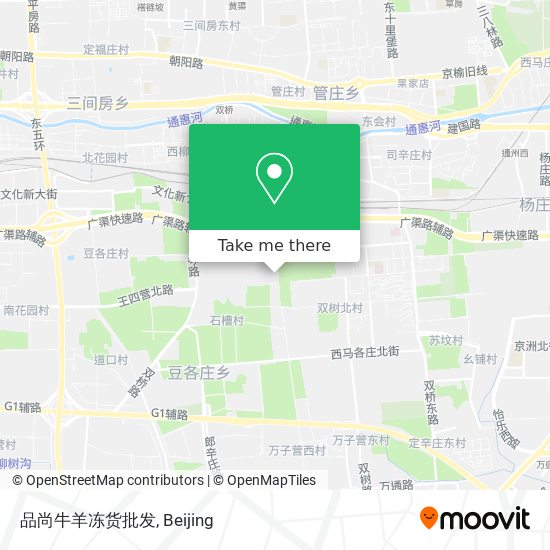 品尚牛羊冻货批发 map