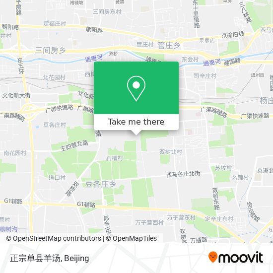 正宗单县羊汤 map