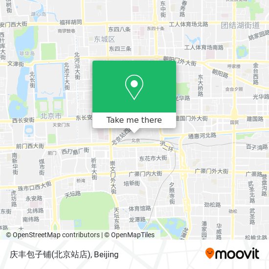 庆丰包子铺(北京站店) map