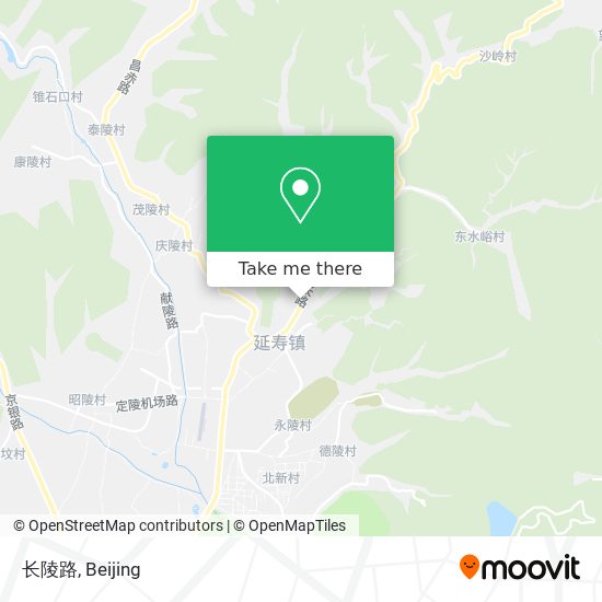 长陵路 map