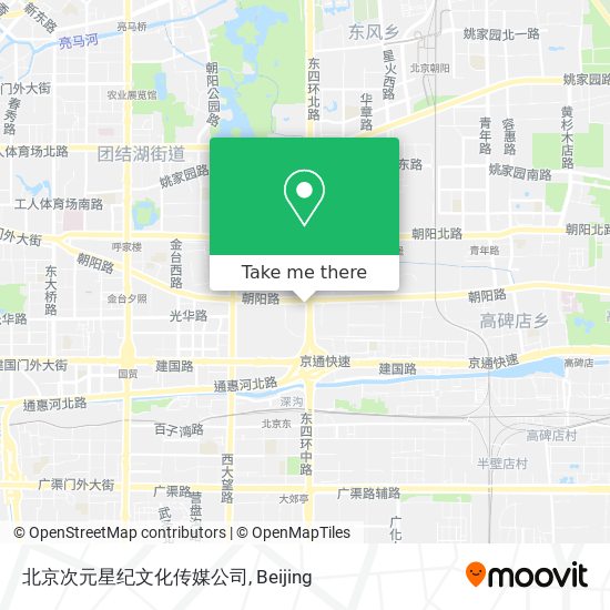北京次元星纪文化传媒公司 map