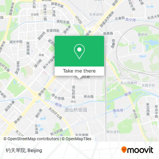 钓天琴院 map