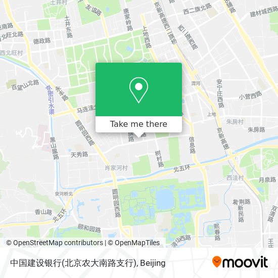 中国建设银行(北京农大南路支行) map
