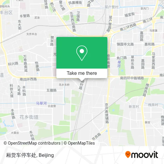 厢货车停车处 map
