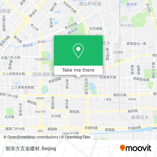 朝东方五金建材 map