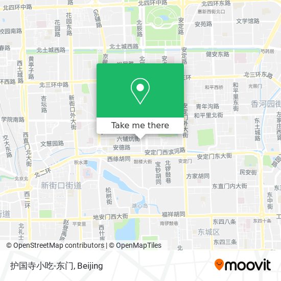 护国寺小吃-东门 map