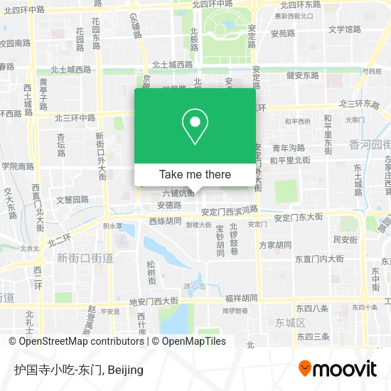 护国寺小吃-东门 map