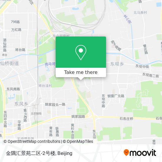 金隅汇景苑二区-2号楼 map