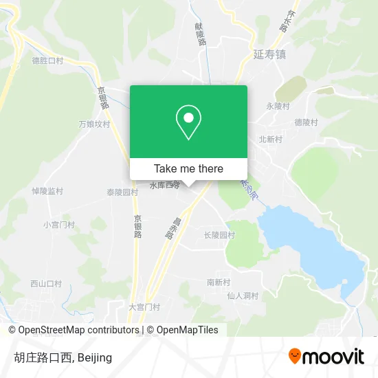 胡庄路口西 map