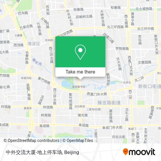 中外交流大厦-地上停车场 map