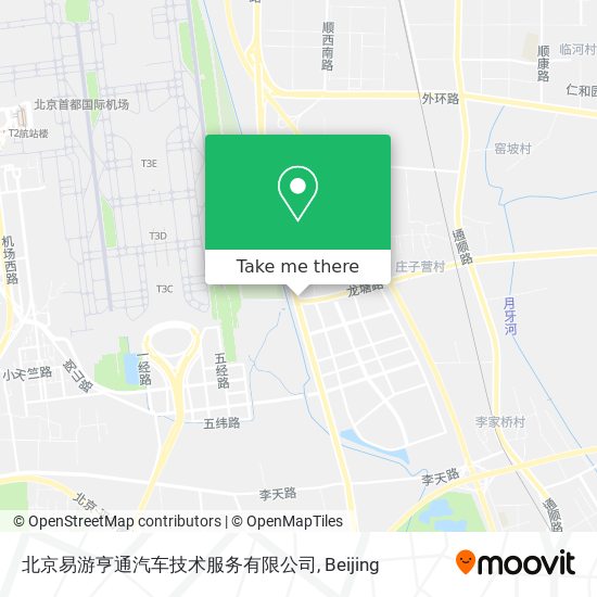 北京易游亨通汽车技术服务有限公司 map