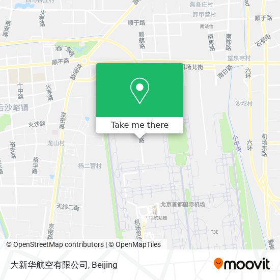 大新华航空有限公司 map