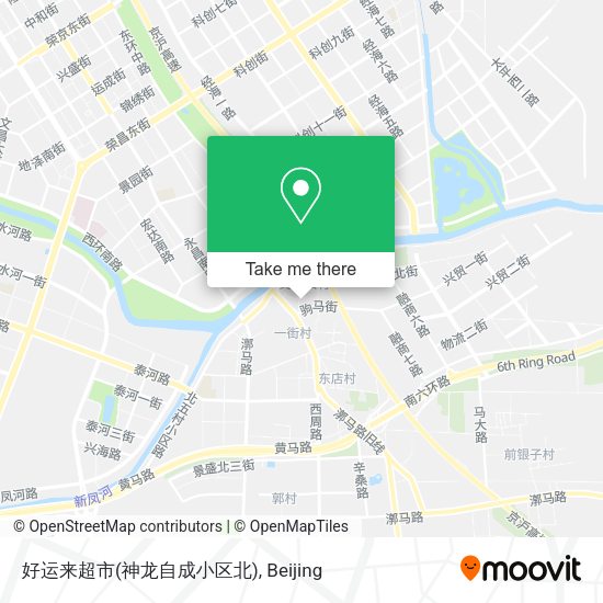 好运来超市(神龙自成小区北) map