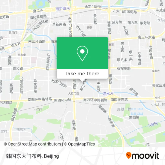 韩国东大门布料 map