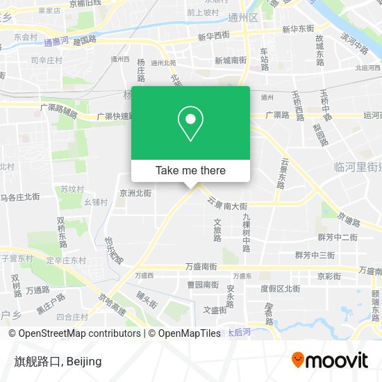 旗舰路口 map