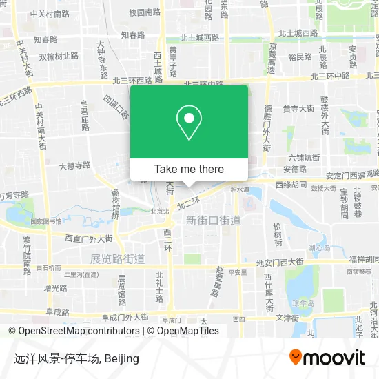 远洋风景-停车场 map