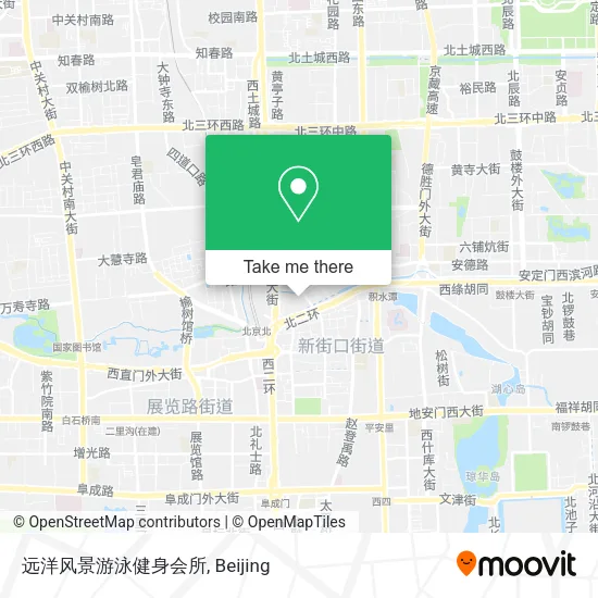 远洋风景游泳健身会所 map
