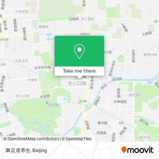 舞足道养生 map