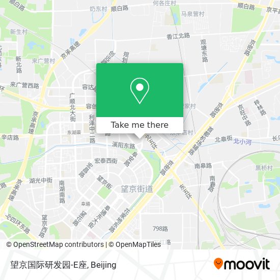 望京国际研发园-E座 map