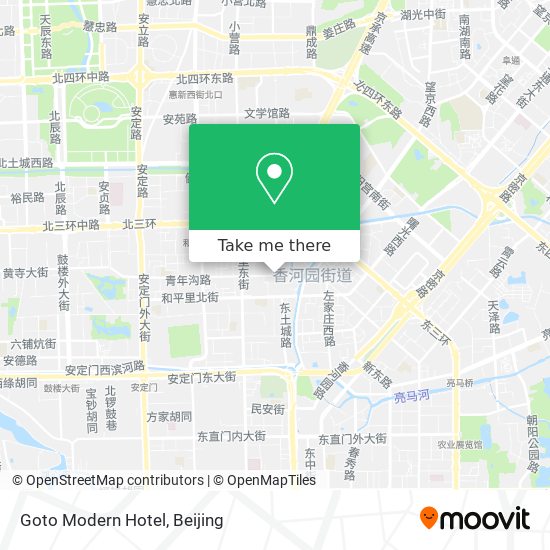Goto Modern Hotel map