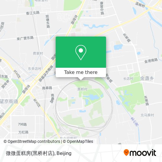 微微蛋糕房(黑桥村店) map