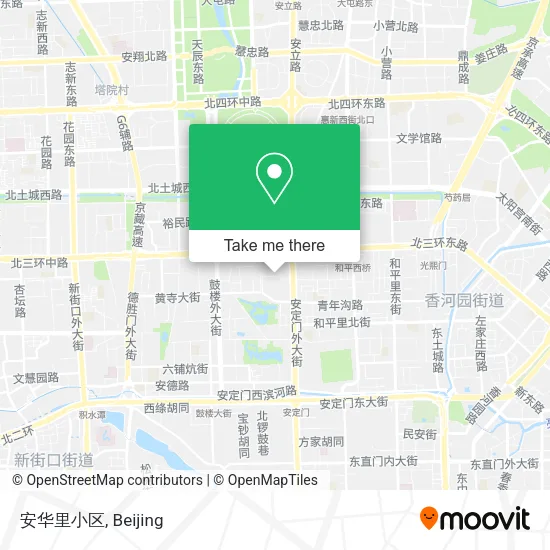 安华里小区 map