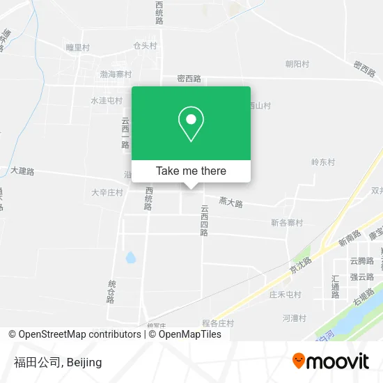 福田公司 map