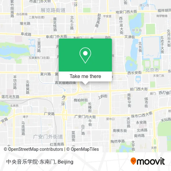 中央音乐学院-东南门 map