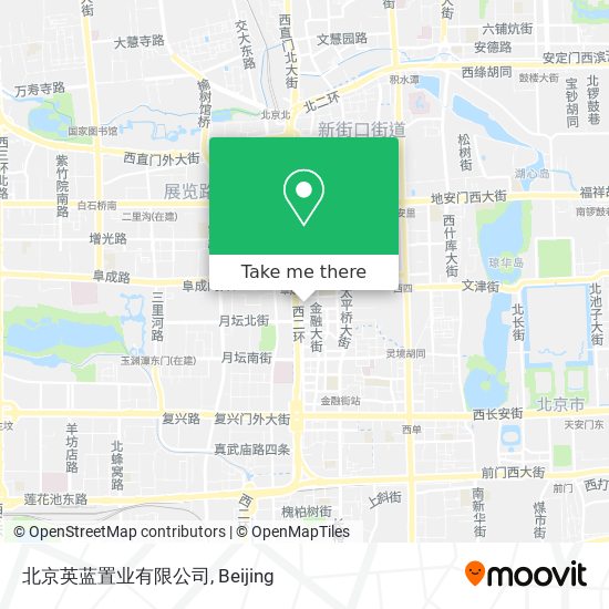 北京英蓝置业有限公司 map