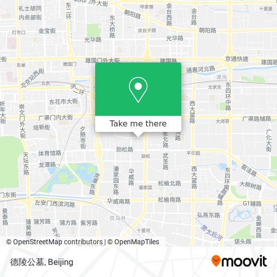 德陵公墓 map