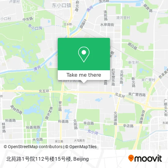 北苑路1号院112号楼15号楼 map