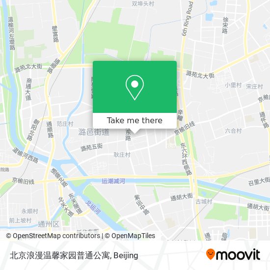 北京浪漫温馨家园普通公寓 map