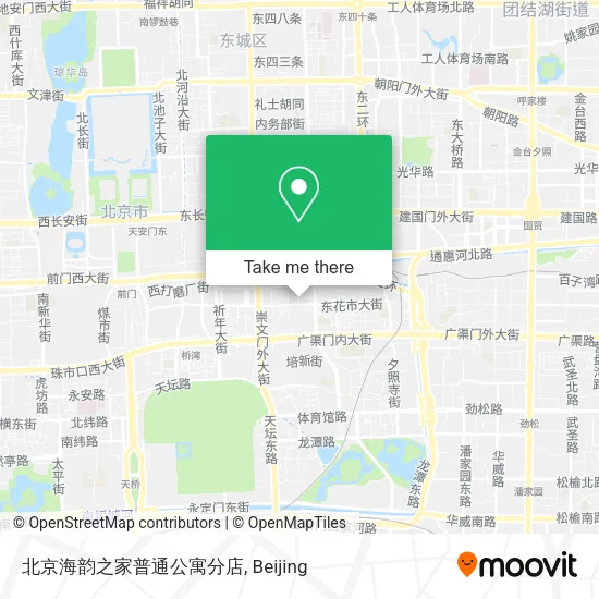 北京海韵之家普通公寓分店 map