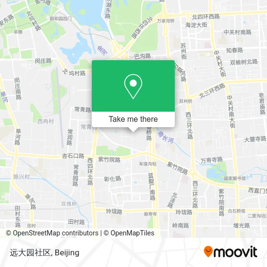 远大园社区 map