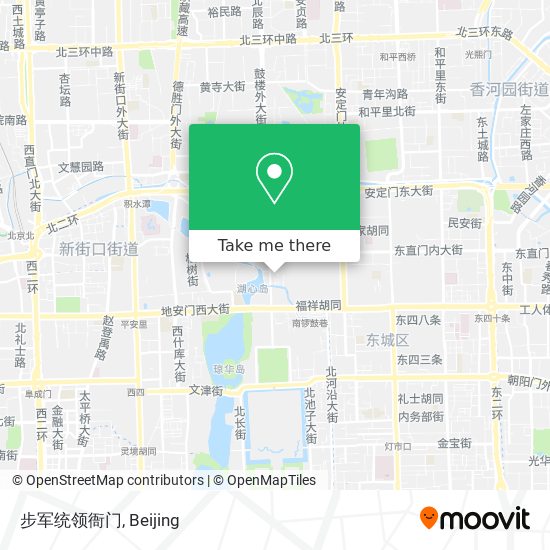 步军统领衙门 map