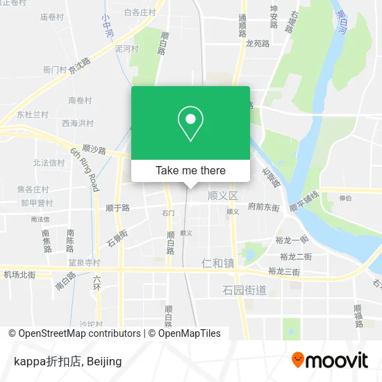 kappa折扣店 map
