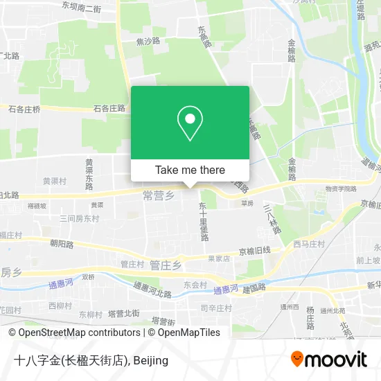 十八字金(长楹天街店) map