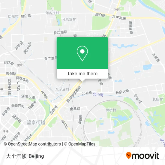 大个汽修 map