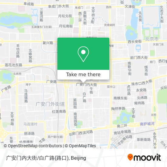 广安门内大街/白广路(路口) map