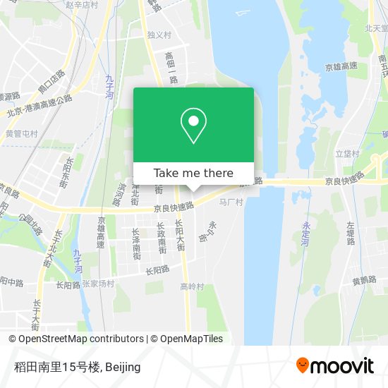 稻田南里15号楼 map