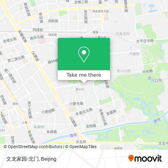 文龙家园-北门 map