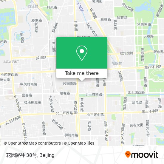 花园路甲38号 map