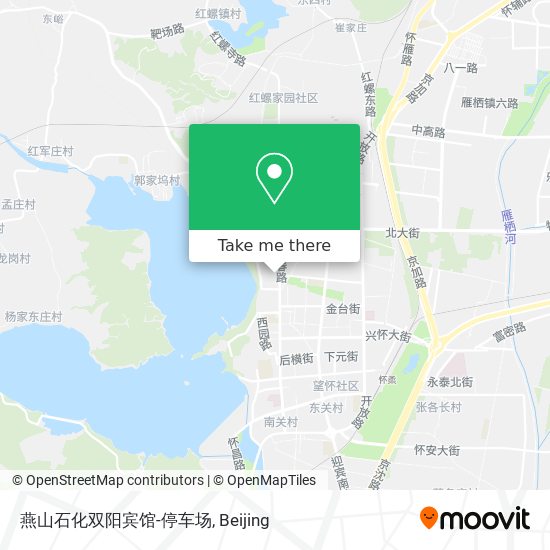 燕山石化双阳宾馆-停车场 map